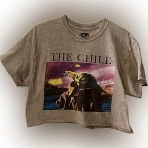 Star Wars crop tshirt womens medium